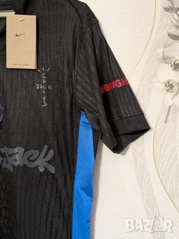 лимитирана серия футболна фланелка  - FC Barcelona и Travis Scott – Ламин Ямал номер 19. размер S, снимка 9 - Футбол - 54031945