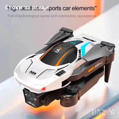 Сгъваем дрон A88 с двойна 1080P камера и интелигентни функции за управление, снимка 6 - Дронове и аксесоари - 53258566