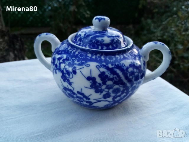 Винтидж японски сервиз за чай, снимка 4 - Сервизи - 52950731