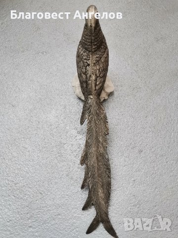 Статуетка на Паун , снимка 4 - Статуетки - 42398111