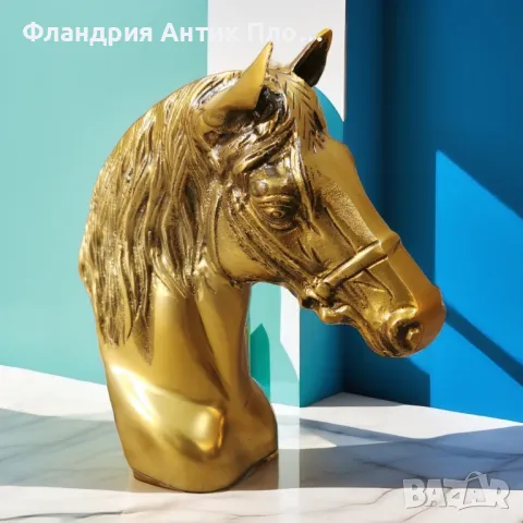 Бронзова статуетка - Кон b1 