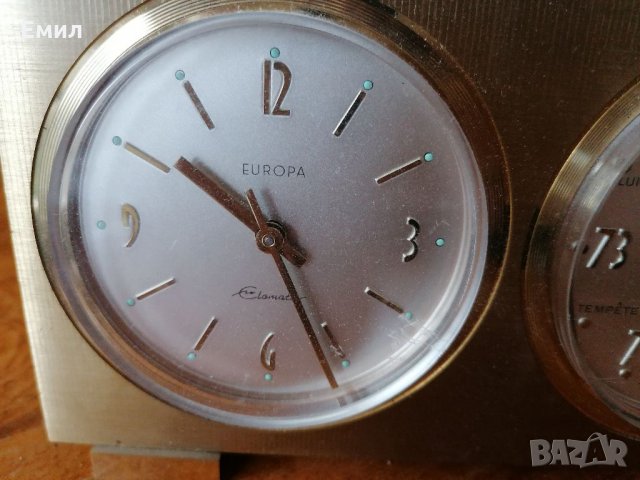 Колекционерски часовник барометър EUROPA , снимка 2 - Колекции - 32058814