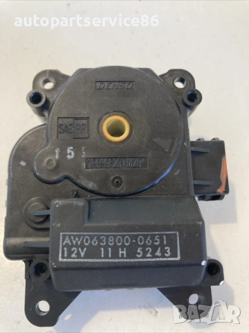 Мотор за клапа на отоплението за Subaru Tribeca 3.0 V6 (2009) AW063800-0651 , снимка 3 - Части - 54228653