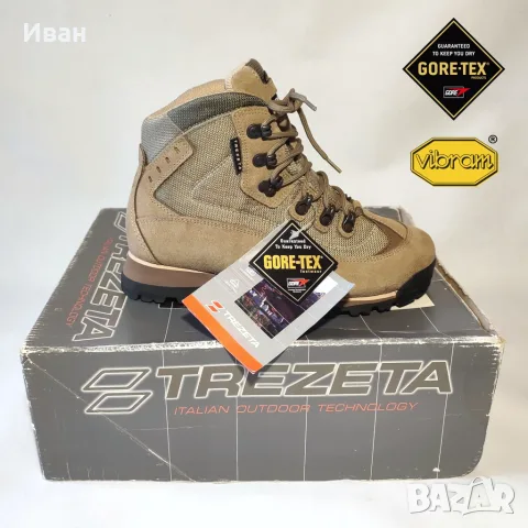 НОВИ унисекс обувки TREZETA GORE-TEX Vibram кожа