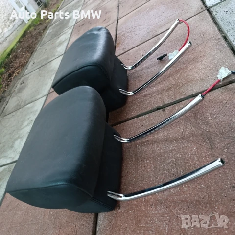 Подглавници BMW F10 F11 E60 E61 Облегалки глава кожен салон БМВ Е60 Е61 Ф10 Ф11, снимка 3 - Части - 50468290
