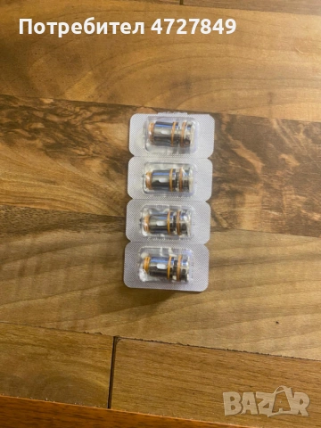 Спешно! Оригинални изпарителни глави Geekvape – 4 броя (чисто нови), снимка 3 - Аксесоари за електронни цигари - 53351817