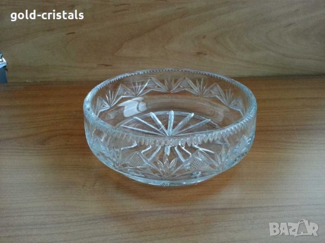  кристална купа фруктиера , снимка 9 - Антикварни и старинни предмети - 29631166