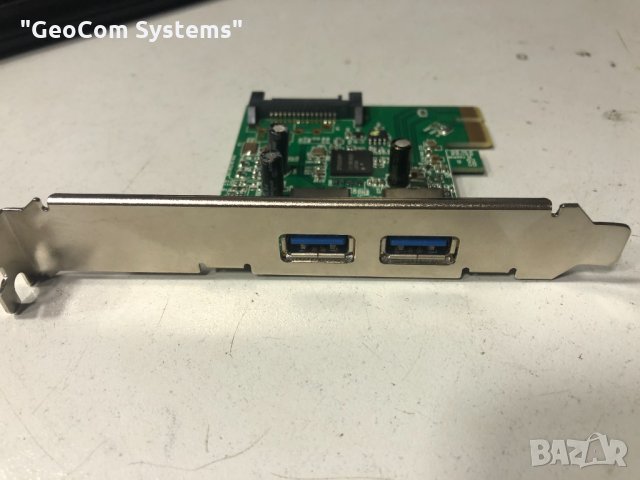 HP USB v.3.0 раширителна карта (CHI314PCB-2 Rev 2.4, PCI-Ex 1x), снимка 2 - Други - 31430950