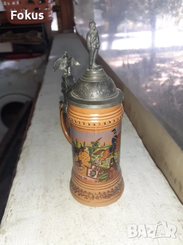 Колекционерска немска мини халба с воник