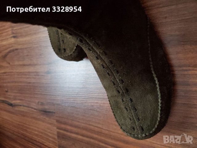 Ботуши от естествен велур, снимка 3 - Дамски ботуши - 38912120