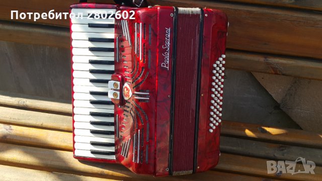Акордеон Paolo Soprani Паоло Сопрани 48 баса