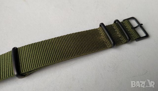 Текстилна каишка 24мм Нато Nato, снимка 11 - Каишки за часовници - 30864068