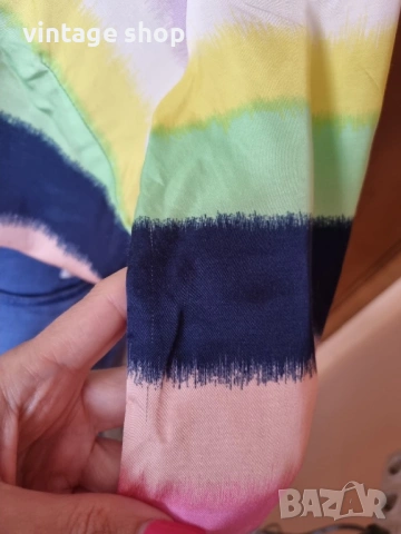 Пъстра риза Nümph, размер 40(М), снимка 8 - Ризи - 54019612