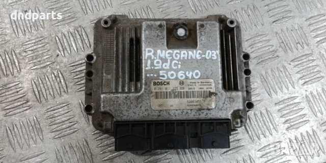 Компютър Renault Megane 1.9DCi 2003г. 0281011275 8200305678