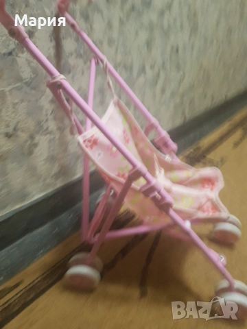 Метална количка за кукли, снимка 4 - Кукли - 54154937