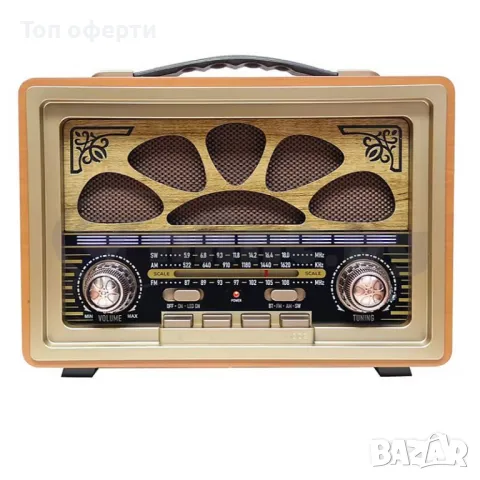 Ретро радио Мeier M-2022, снимка 2 - Радиокасетофони, транзистори - 48824614
