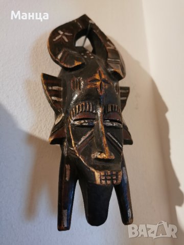 Африканска  маска Сенуфо, снимка 3 - Антикварни и старинни предмети - 36976781