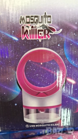 LED лампа против комари; Размер: 12,3 х 19,8 х 10, 8 см; Функция: Комарът попада в 360 градусово зав, снимка 6 - Друга електроника - 52041857