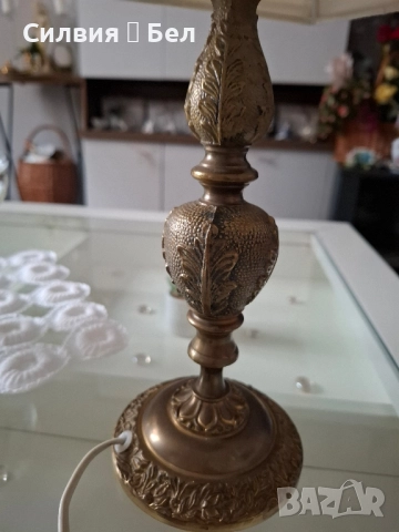 Винтидж настолна лампа , снимка 6 - Настолни лампи - 51917445