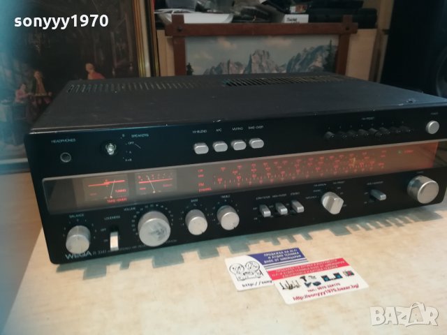 wega r3141se-receiver made in germany 2210201206, снимка 5 - Ресийвъри, усилватели, смесителни пултове - 30513150