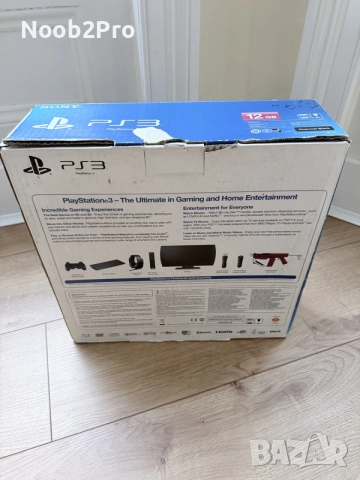 Sony PlayStation 3 Super Slim 12GB – CECH-4203A с оригинална кутия, снимка 3 - PlayStation конзоли - 56114464