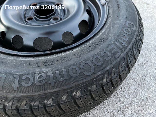 Резервна гума с джанта 13 цола 4х100 за Опел, снимка 6 - Гуми и джанти - 42900042