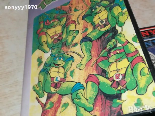 заявена-TURTLES-VHS VIDEO TAPE 2105251713, снимка 3 - Анимации - 50378636