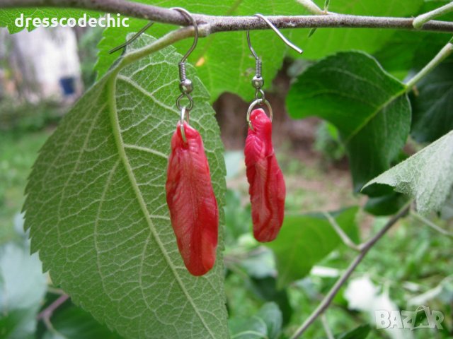 Обеци от полимерна глина 2, снимка 12 - Обеци - 29623085