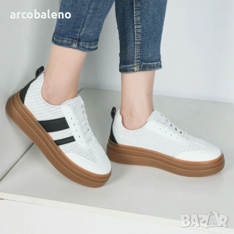 Дамски ниски маратонки, 5цвята , снимка 2 - Маратонки - 53991177