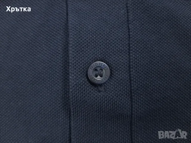 Fred Perry - Оригинална мъжка тениска с яка размер XL, снимка 7 - Тениски - 49677307