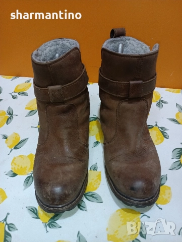 Timberland N 38 кожени боти - 25 лв, снимка 4 - Дамски боти - 52751362