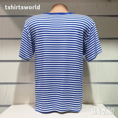 Нова дамска моряшка класическа тениска, Вискоза, снимка 3 - Тениски - 30499118