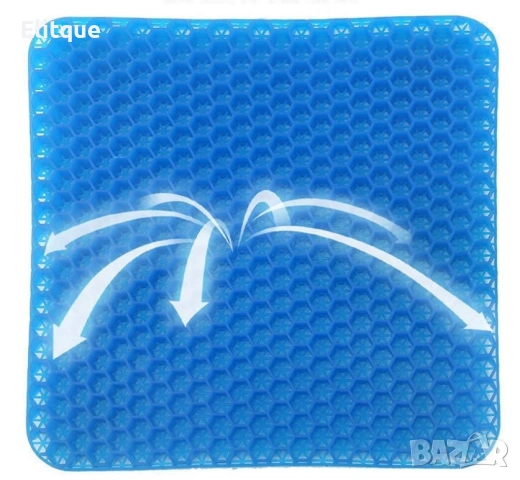 Ортопедична гел възглавница за стол Egg Sitter 🪑, снимка 3 - Възглавници - 53226707