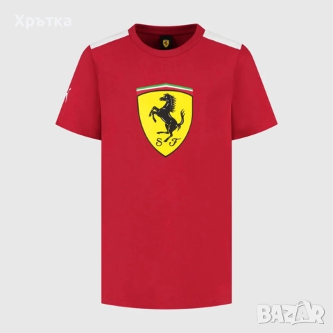 Puma Scuderia Ferrari F1 Shield - Оригинална мъжка тениска размер L