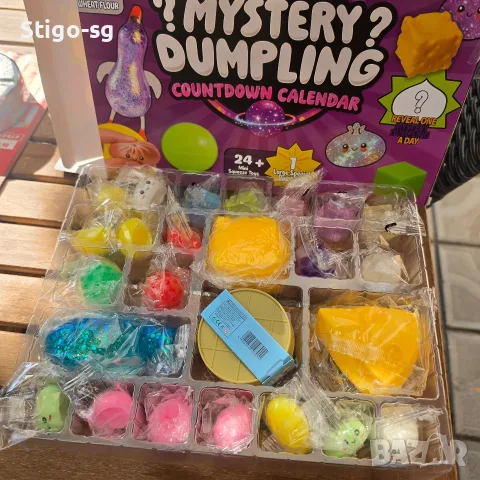 Адвент календар Squishy Bao играчки, 25 части, многоцветен, 2026, снимка 2 - Образователни игри - 56160833