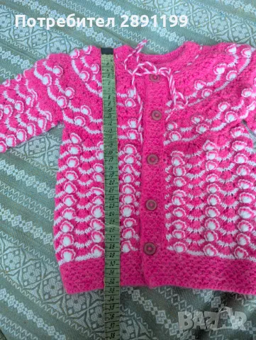 Бебешки ръчно плетени комплекти и жилетки, снимка 5 - Комплекти за бебе - 48656553