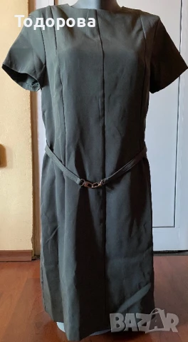 Рокля H&M класическа с колан