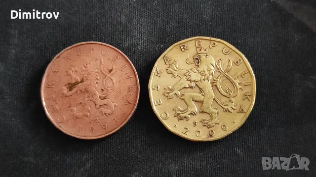 Лот монети Чехия, снимка 2 - Нумизматика и бонистика - 47876432