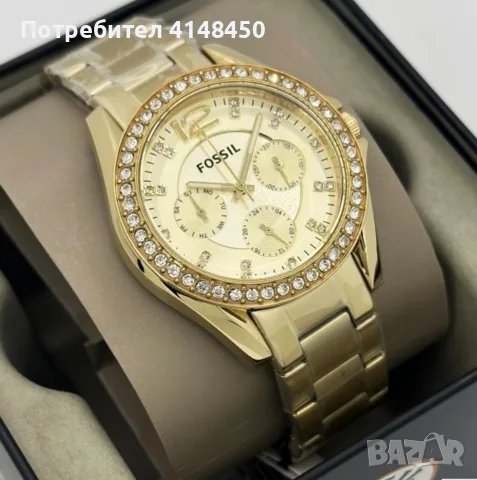 Оригинален Дамски часовник Fossil , снимка 10 - Дамски - 55979576