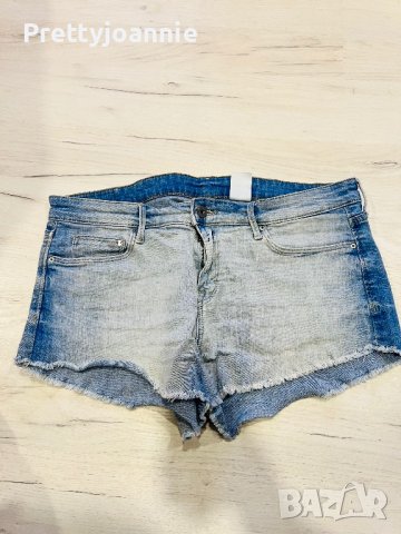 Дънкови къси панталони H&M, снимка 1 - Къси панталони и бермуди - 40698687