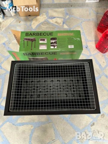 Преносимо сгъваемо барбекю с регулируема височина, снимка 8 - Барбекюта - 54090065