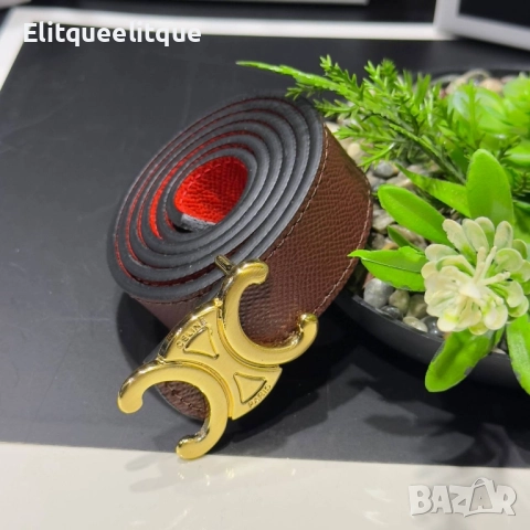 колан от естествена кожа в кутия celine , снимка 9 - Колани - 52352418