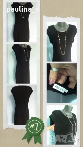 Два броя / Миди черна рокля "Filippa K." и "Intown" / голям размер , снимка 2 - Рокли - 36976997