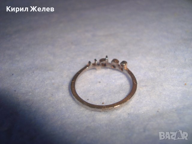 ПОЗЛАТЕН ИНТЕРЕСЕН ФЕШЪН АРТ ПРЪСТЕН 27668, снимка 3 - Пръстени - 37412653