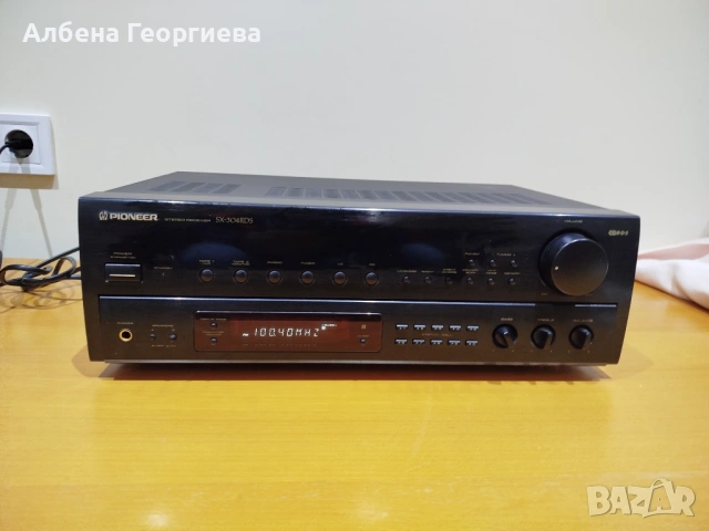 Усилвател PIONEER SX -304 RDS, снимка 2 - Ресийвъри, усилватели, смесителни пултове - 53334918