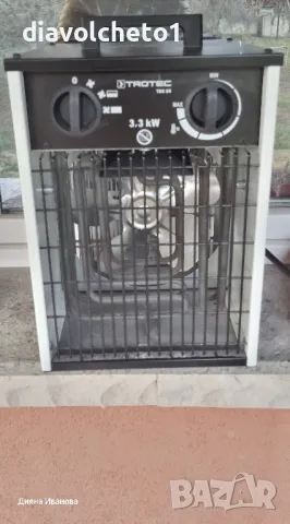 Електрически монофазен калорифер TROTEC TDS 20, 3.3 kW, 335 м³/ч, снимка 5 - Други инструменти - 49462156