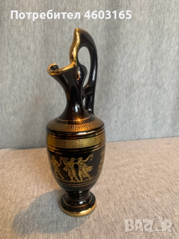 керамична кана Гърция, снимка 4 - Антикварни и старинни предмети - 52975713