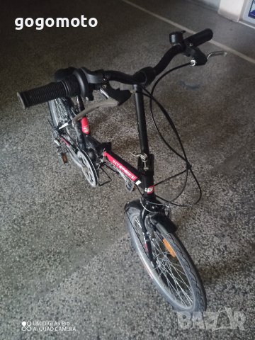 КАТО НОВО двойно сгъваемо алуминиево колело, MADE IN GERMANY,сгъваем велосипед, пони, балканче,, снимка 6 - Велосипеди - 42853976