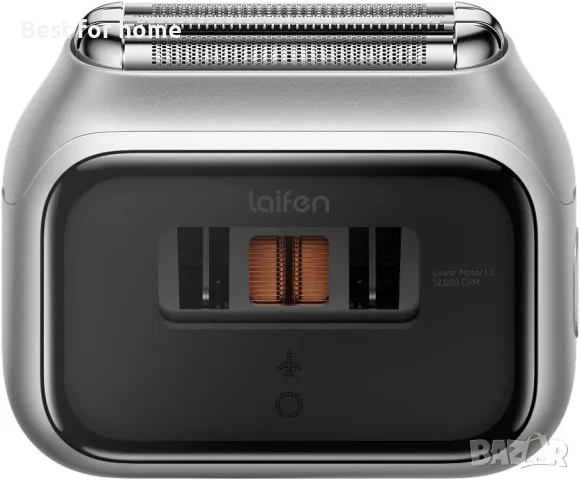 Laifen P3 Pro – Мъжка електрическа самобръсначка за лице с 3 ножчета (сребриста)