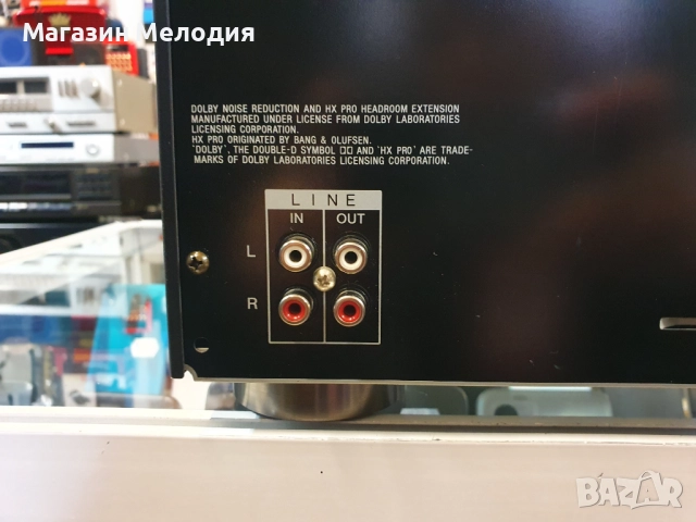 Касетен дек SONY TC-K490 В перфектно техническо и много добро визуално състояние. Има козметични заб, снимка 12 - Декове - 44413596